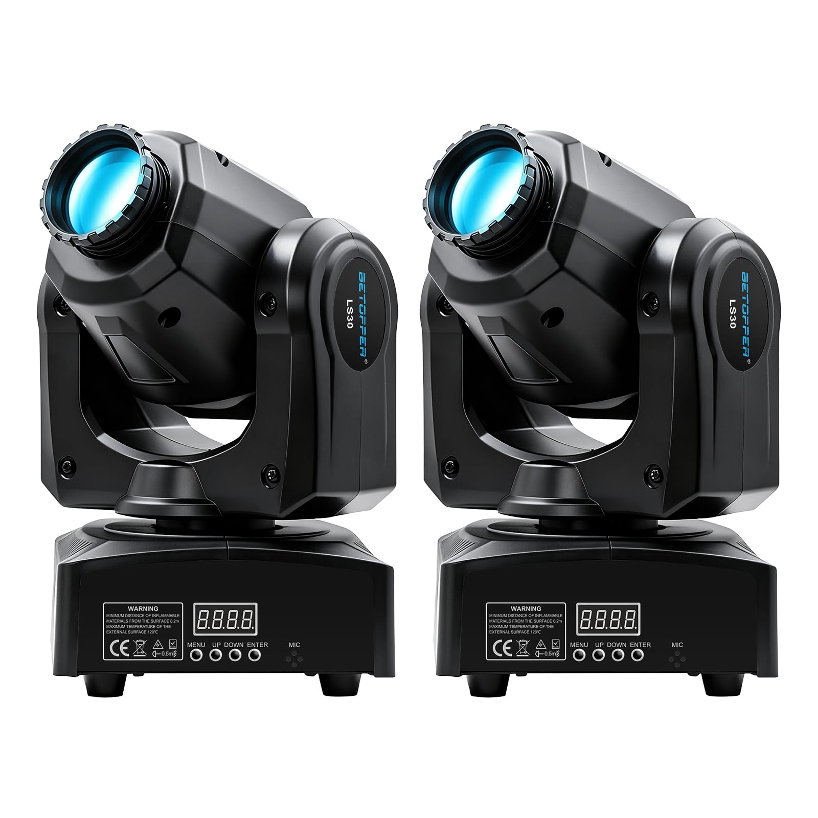 Amazon.com: BETOPPER 30W Moving Head Light Stage Lighting 8 GOBO 8